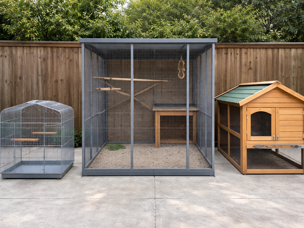 What Is a Bird Enclosure Called? Cage, Aviary, Coop