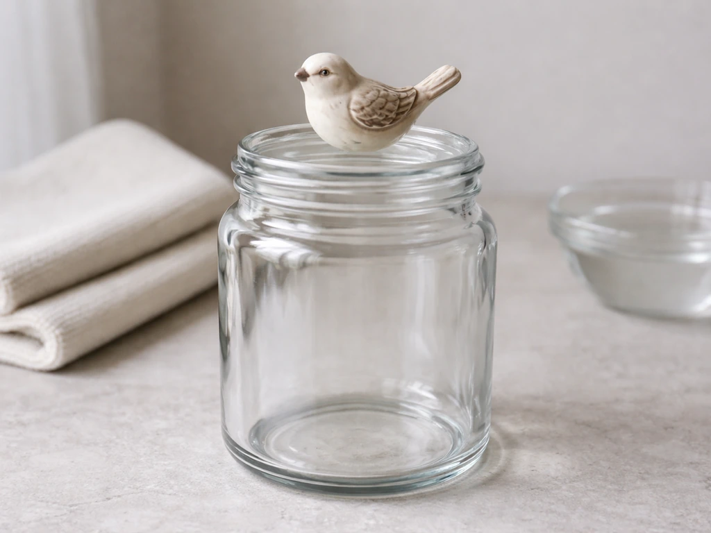 Glass Jar With Bird on Top: Bird-Safe Use and Care