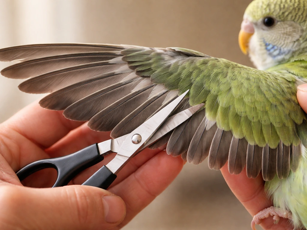What Feathers to Clip on a Bird for Wing Clipping