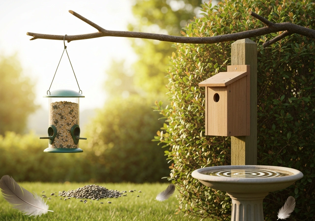 The Backyard Bird Lover’s Guide to Nesting and Feeding