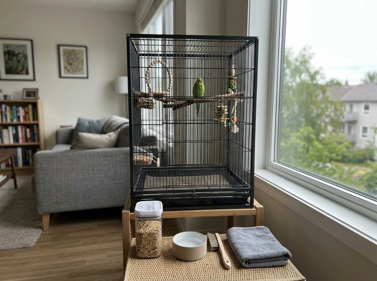 best pet bird for apartment