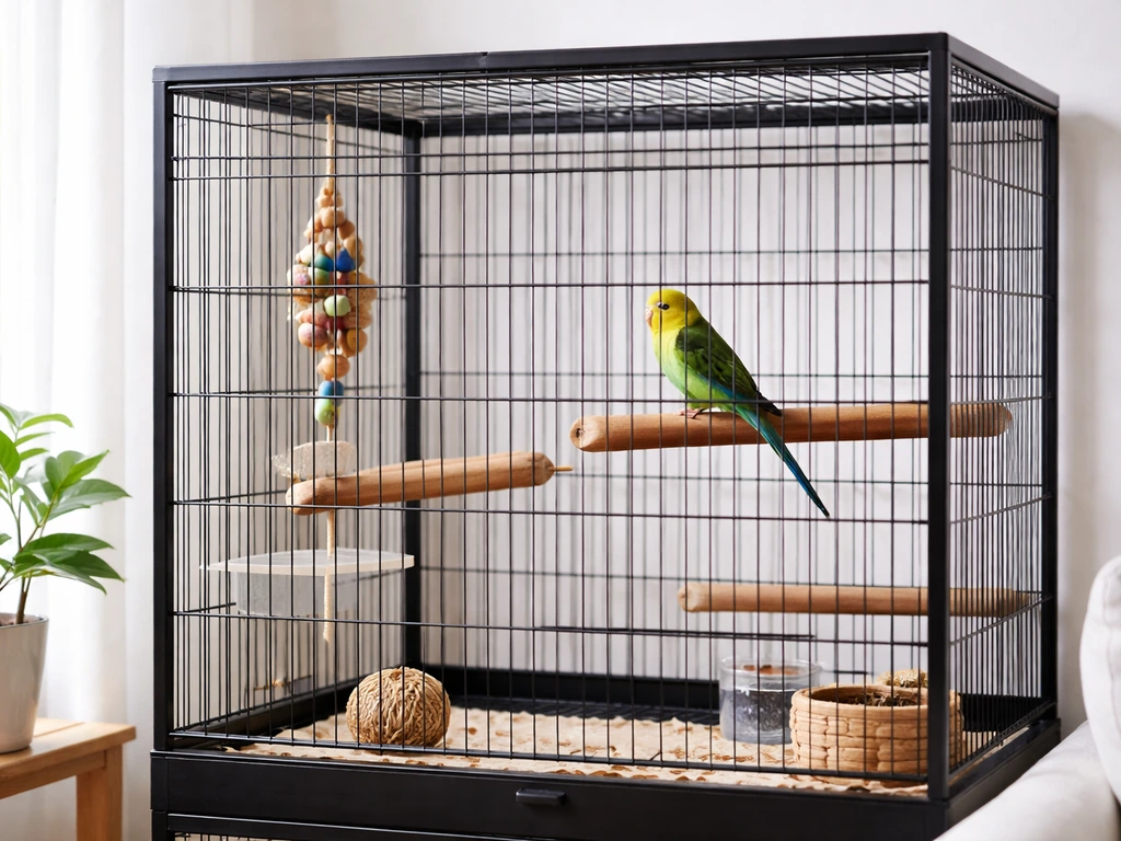 How Much Space Does a Bird Need? Cage and Playtime Guide